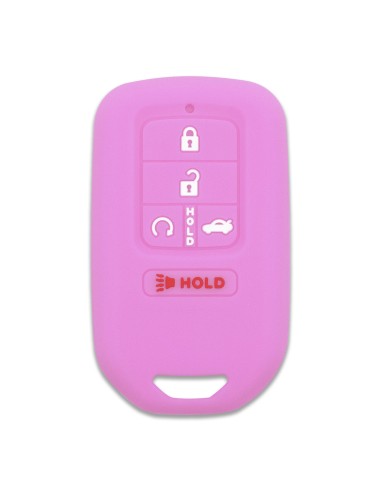 Guscio Chiave Compatibile con Honda Civic, CR-V, Accord, HR-V, Odyssey, Pilot - ROSA