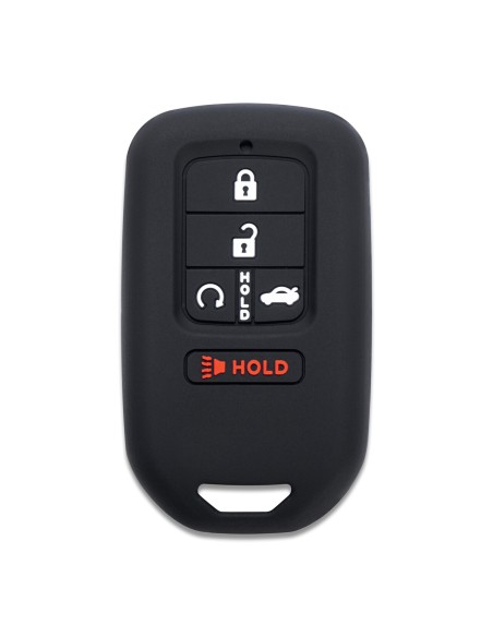 Guscio Chiave Compatibile con Honda Civic, CR-V, Accord, HR-V, Odyssey, Pilot - NERO