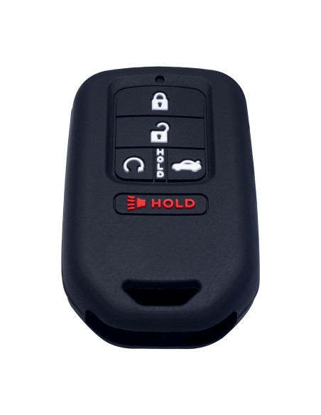 Guscio Chiave Compatibile con Honda Civic, CR-V, Accord, HR-V, Odyssey, Pilot - NERO