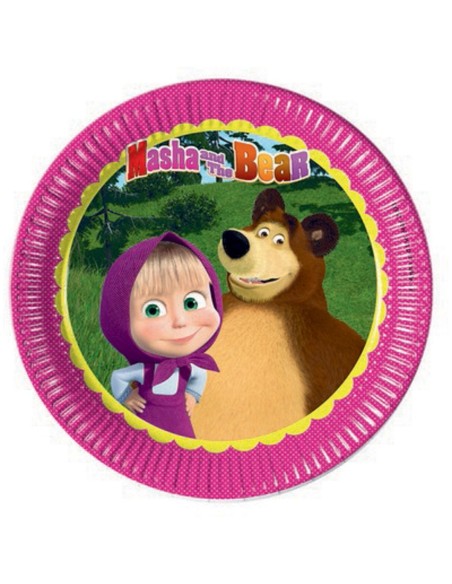 Piatto Masha e Orso 23 cm
