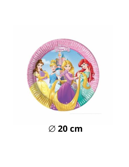 Piatto Princess Dreaming Carta 20 cm