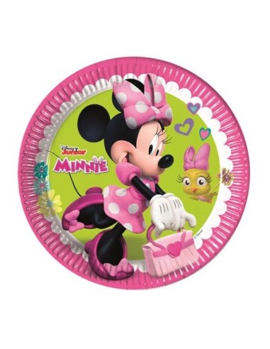 Piatto Minnie in Carta 23 cm