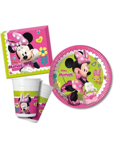 Piatto Minnie in Carta 23 cm