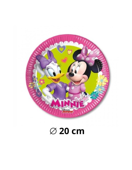 Piatto Minnie Carta 20 cm