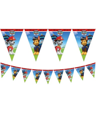 Festone bandierine Paw Patrol