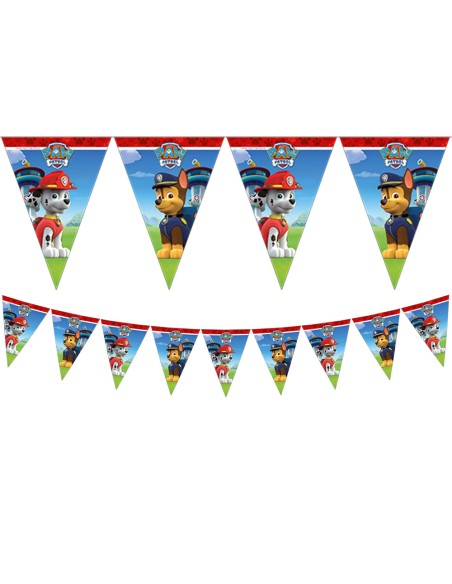 Festone bandierine Paw Patrol