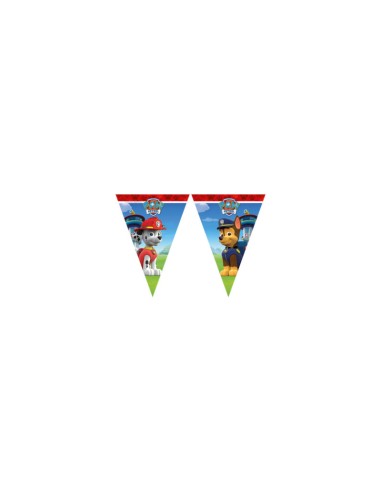 Festone bandierine Paw Patrol