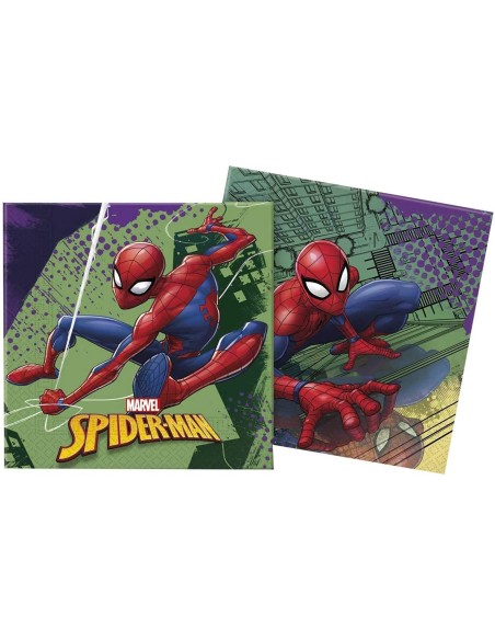 Tovagliolo Spiderman Team Up 33x33 cm