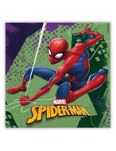 Tovagliolo Spiderman Team Up 33x33 cm