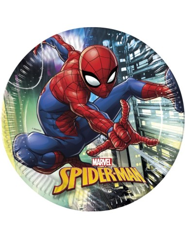 Piatto Spiderman Team Up 23 cm