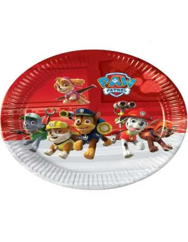 Piatto Paw Patrol in Carta 23 cm