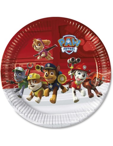 Piatto Paw Patrol in Carta 23 cm