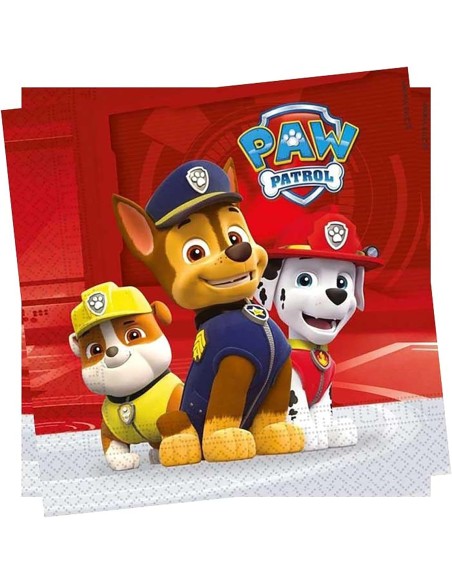 Tovagliolo Paw Patrol in Carta 33x33 cm