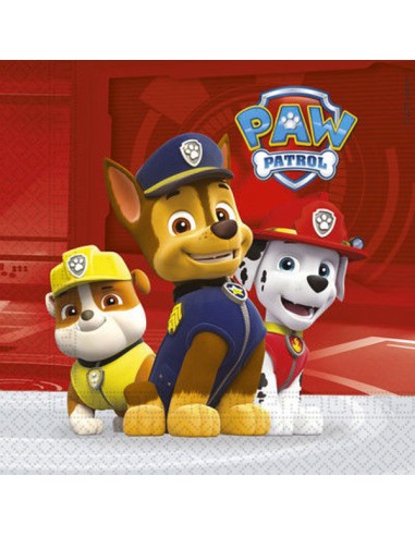 Tovagliolo Paw Patrol in Carta 33x33 cm
