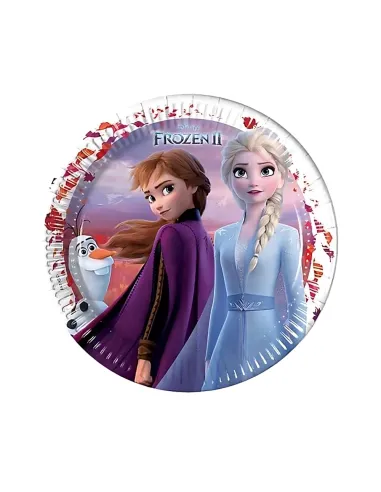 Piatto Frozen II in Carta 23 cm