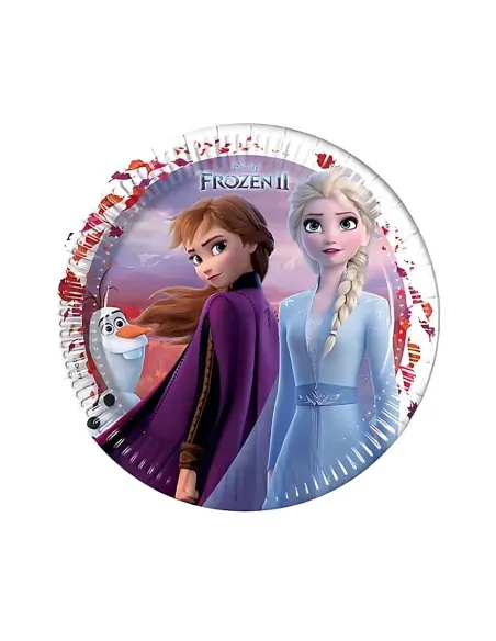 Piatto Frozen II in Carta 23 cm