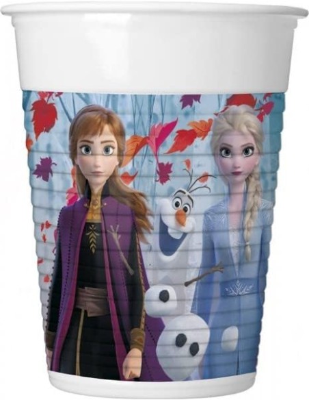 Bicchiere Frozen II Plastica 200 ml
