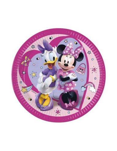 Piatto Minnie Junior in Carta 23 cm