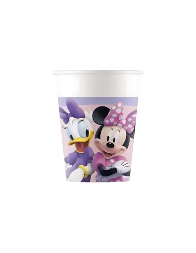 Bicchiere Minnie Junior in Carta 200 ml