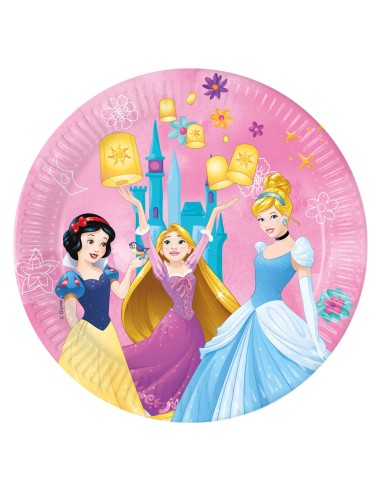 Piatto Principesse Live Your Story Carta 23 cm