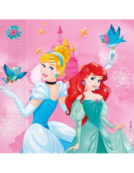 Tovagliolo Princess Live Your Story in Carta 33x33 cm