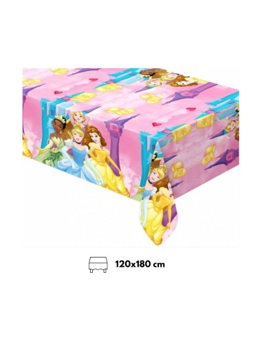 Tovaglia Pricipesse Princess Live Your Story in Plastica 120x180 cm