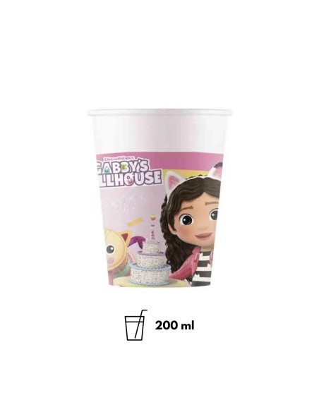 Bicchiere Gabby's in carta 200 ml