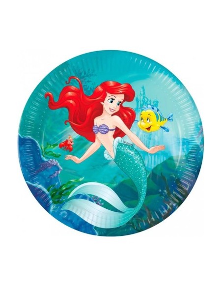 Piatto Ariel Curious in Carta 23 cm