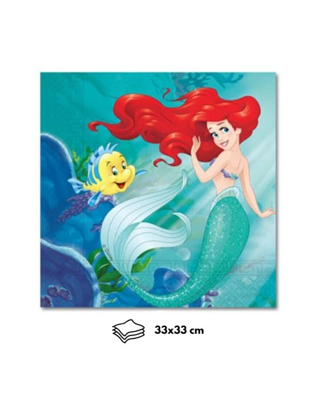 Tovagliolo Ariel Curious in Carta 33x33 cm
