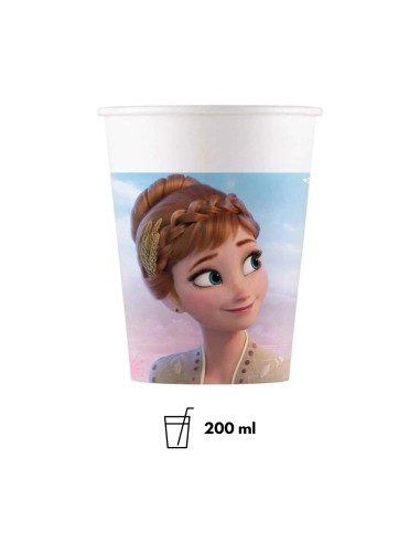 Bicchiere Frozen II Wind Spirit in Carta 200 ml