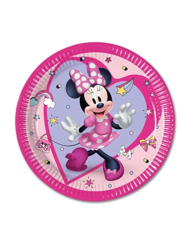 Piatto Minnie Junior in Carta 19,5 cm