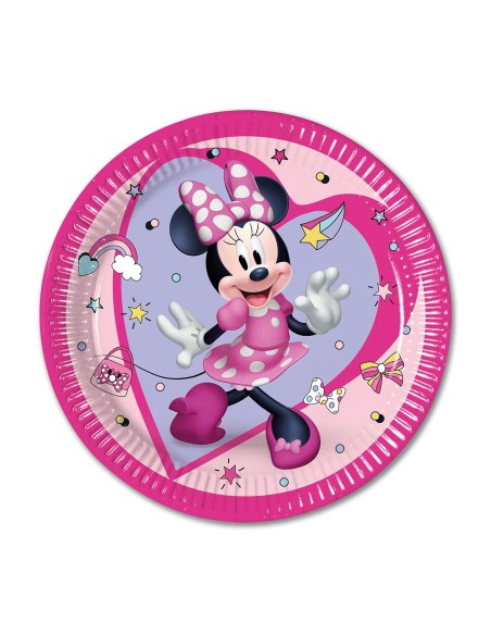 Piatto Minnie Junior in Carta 19,5 cm