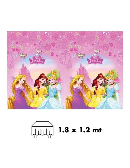Tovaglia I'm Princess in Plastica 120x180 cm