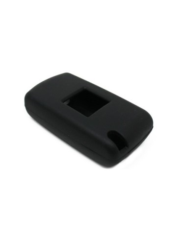 Guscio in Silicone Cover Chiave per Telecomando Peugeot 107 207 307 407 607 308 409 Portachiave Nero