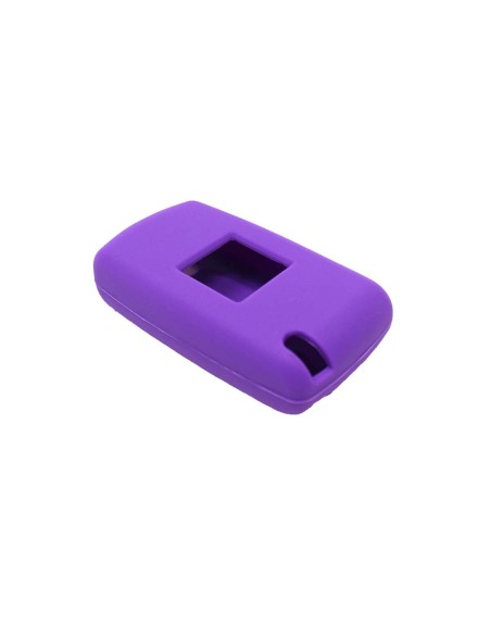 Guscio in Silicone Cover Chiave per Telecomando Peugeot 106 107 206 207 307 308 407 408 409 607 Portachiave Viola