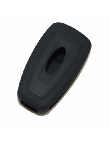Guscio in Silicone Cover Chiave Telecomando Ford Fiesta Focus 2 Kuga Ka C-Max Mondeo Transit Tourneo Portachiave Nero