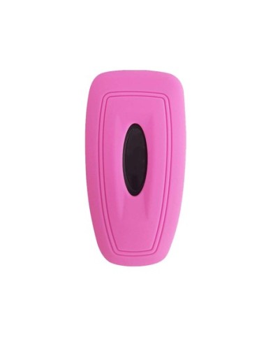 Guscio in Silicone Cover Chiave Telecomando Ford Fiesta Focus 2 Kuga Ka C-Max Mondeo Transit Tourneo Portachiave Rosa