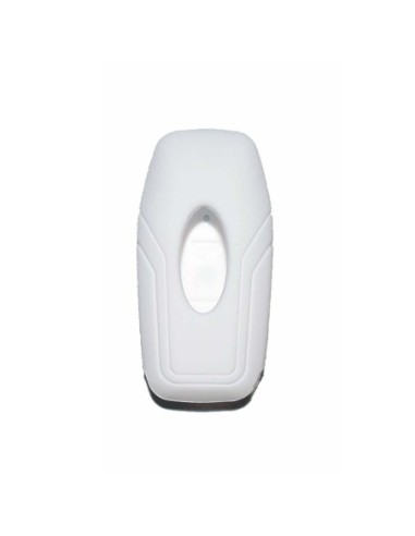 Guscio Silicone Cover Chiave Telecomando Ford Portachiave Bianco Tasti 3 Kuga Mondeo Focus Ka B-Max Edge Fiesta Galaxy Mustang S-Max