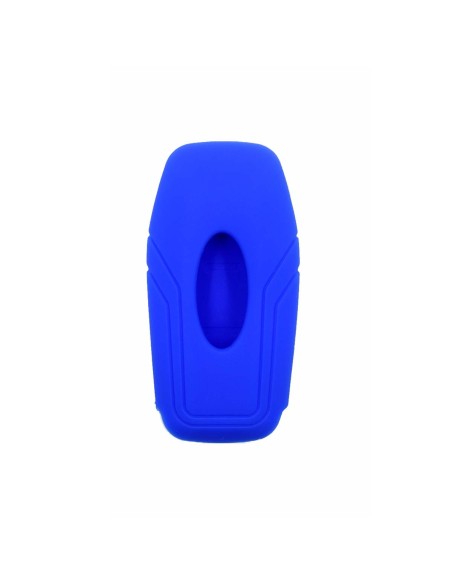 Guscio Silicone Cover Chiave Telecomando Ford Portachiave Blu Tasti 3 Kuga Mondeo Focus Ka B-Max Edge Fiesta Galaxy Mustang S-Max