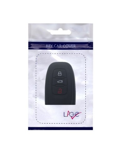 Guscio Silicone Cover Chiave per Telecomando Audi Portachiavi Nero 3 Tasti A1 A3 A4 A5 A6 A7 A8 Q3 Q5 Q7 TT TTS TTRS R8 S1 S3 S4 S5 S6 S8 AF AG 8K B8 RS3 RS5 RS6