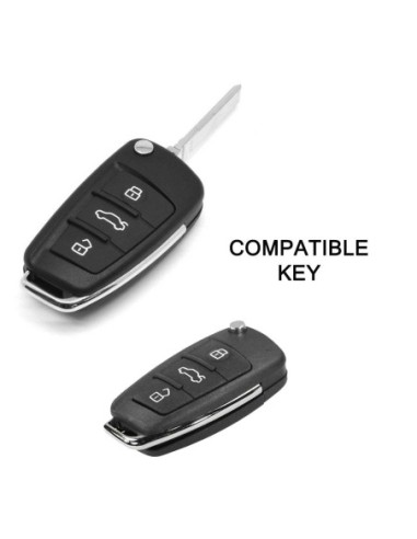 Guscio in Silicone Cover Chiave per Telecomando Audi A1 A3 A4 A6 A8 TT Q5 Q7 R8 S4 S6 Portachiave Camouflage