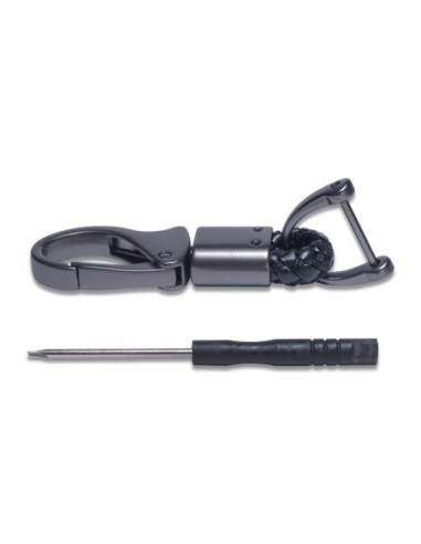 Guscio in Plastica Rigida Cover Chiave per Telecomando Audi A1 A3 A4 A6 A8 TT Q5 Q7 R8 S4 S6 Fibra di Carbonio + Portachiavi e Cacciavite di Montaggio