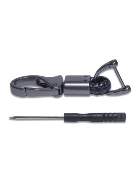Guscio in Plastica Rigida Cover Chiave per Telecomando Audi A1 A3 A4 A6 A8 TT Q5 Q7 R8 S4 S6 Fibra di Carbonio + Portachiavi e Cacciavite di Montaggio