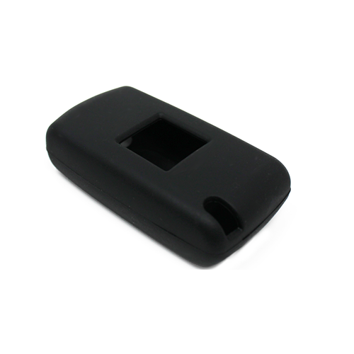 Silicone Car Key Cover for Peugeot 106 107 206 207 307 308 407 408 409 607 Black