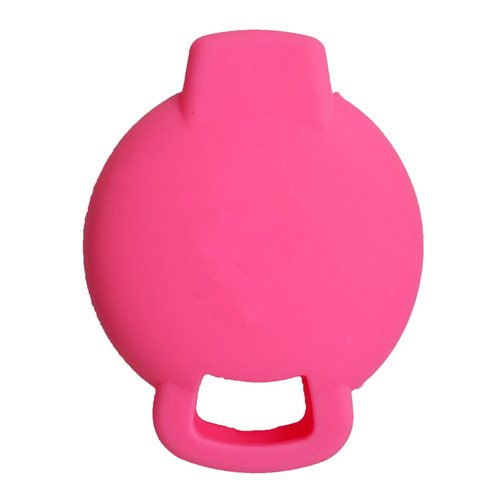Silicone Car Key Cover for Mercedes Benz Smart 451 ForTwo ForFour Roadster Crossblade City Coupe City Cabrio Pink