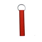 Universal Silicone Keychain Red