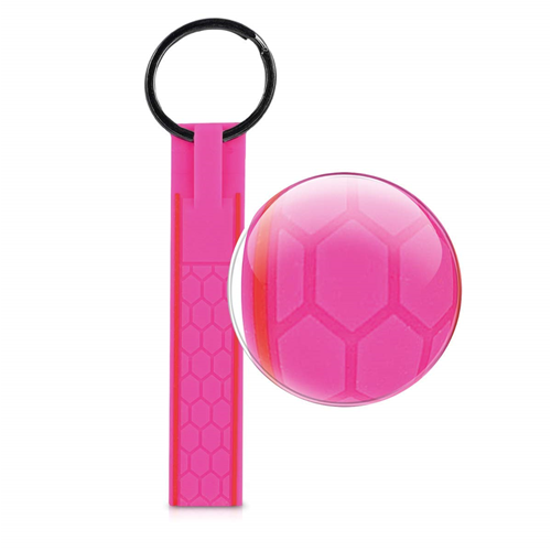 Universal Silicone Keychain Pink