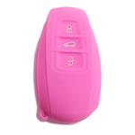 Silicone Car Key Cover for Volkswagen Touareg 2011-2014 Pink