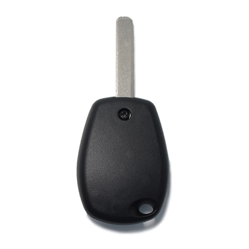 Replacement Key Shell 2 Buttons with Blade for Keyless Entry Remote, Black Key Case Fob Compatible with RENAULT Clio, Modus, Twingo, Kangoo