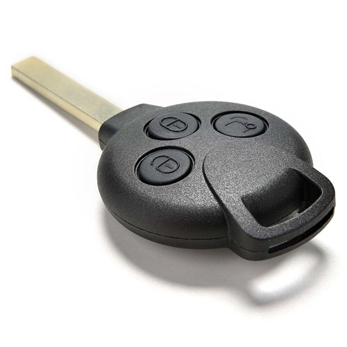 Replacement Key for Remote Control Mercedes Benz Smart 451 ForTwo ForFour Roadster Crossblade City Coupe City Cabrio